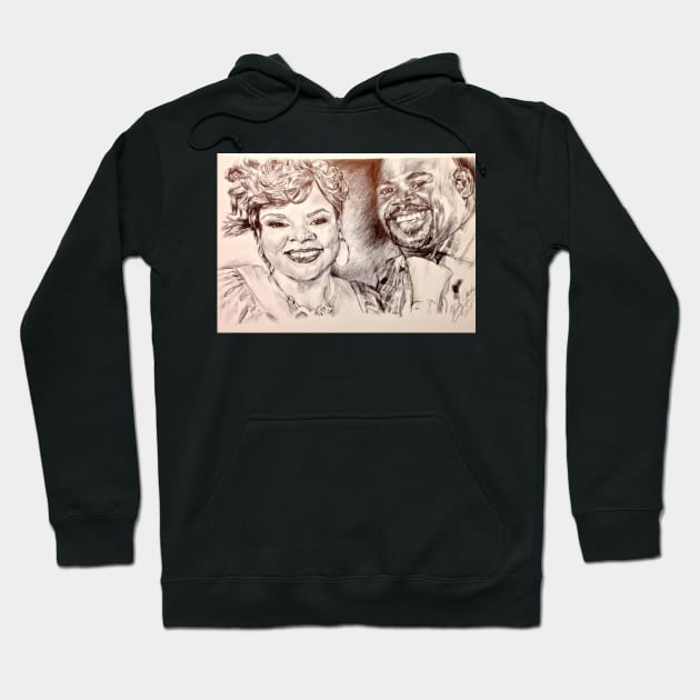 DAVID & TAMELA MANN Hoodie by cindybrady1986